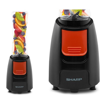 SHARP EM-P01-BK Personal Blender mini Juicer membuat Smoothie - Hitam [0.6 L/ 240 W] Murah praktis