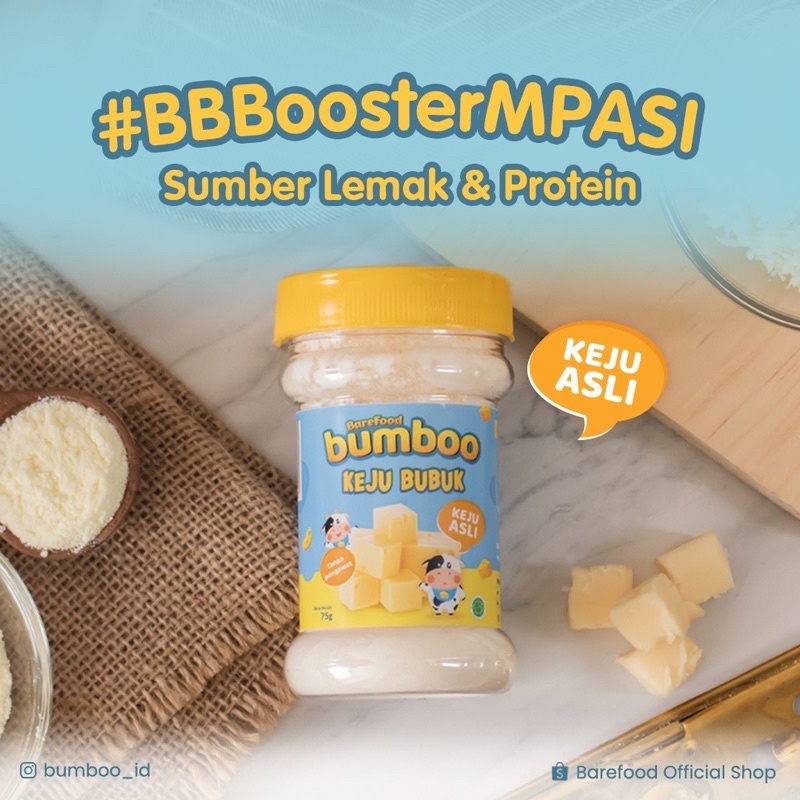 Bumboo Kaldu Keju MPASI NO MSG anak by Barefood Indonesia