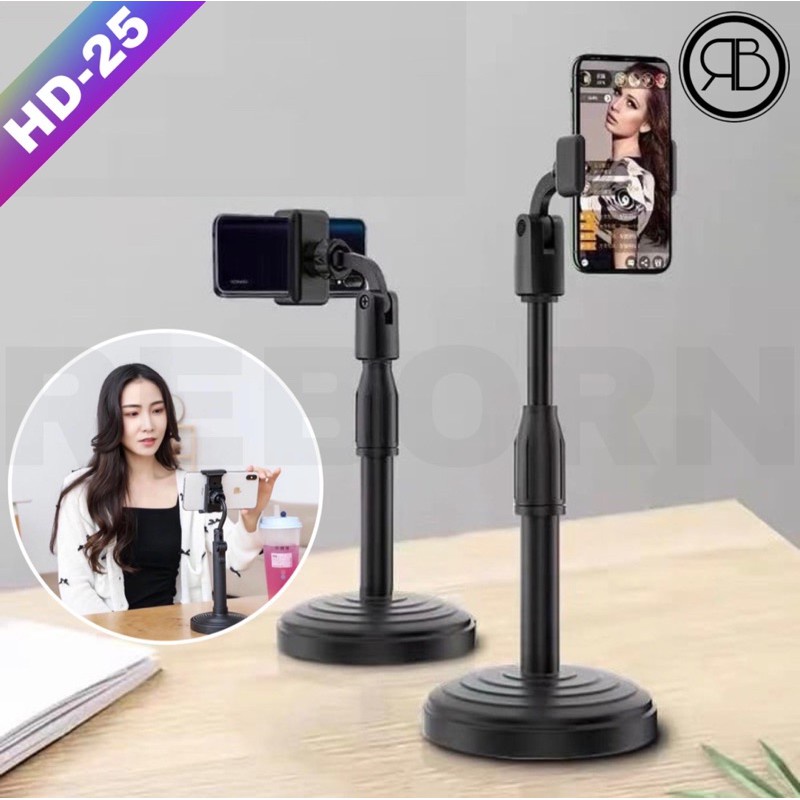 (VCM) HOLDER HP MEJA PHONE HOLDER HD25 STABD HP UNIVERSAL / stand phone