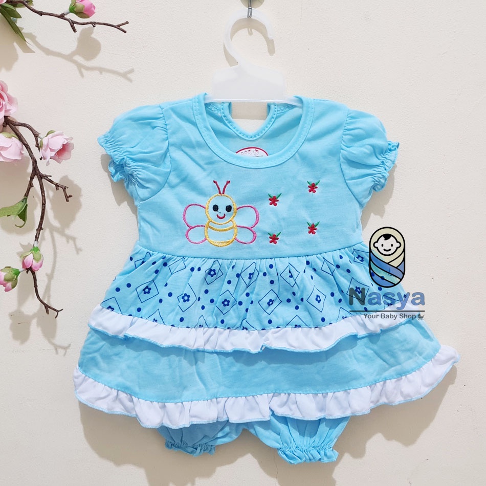 [N-075] Setelan Bayi 0-6 Bulan / Setelan baju bayi perempuan murah