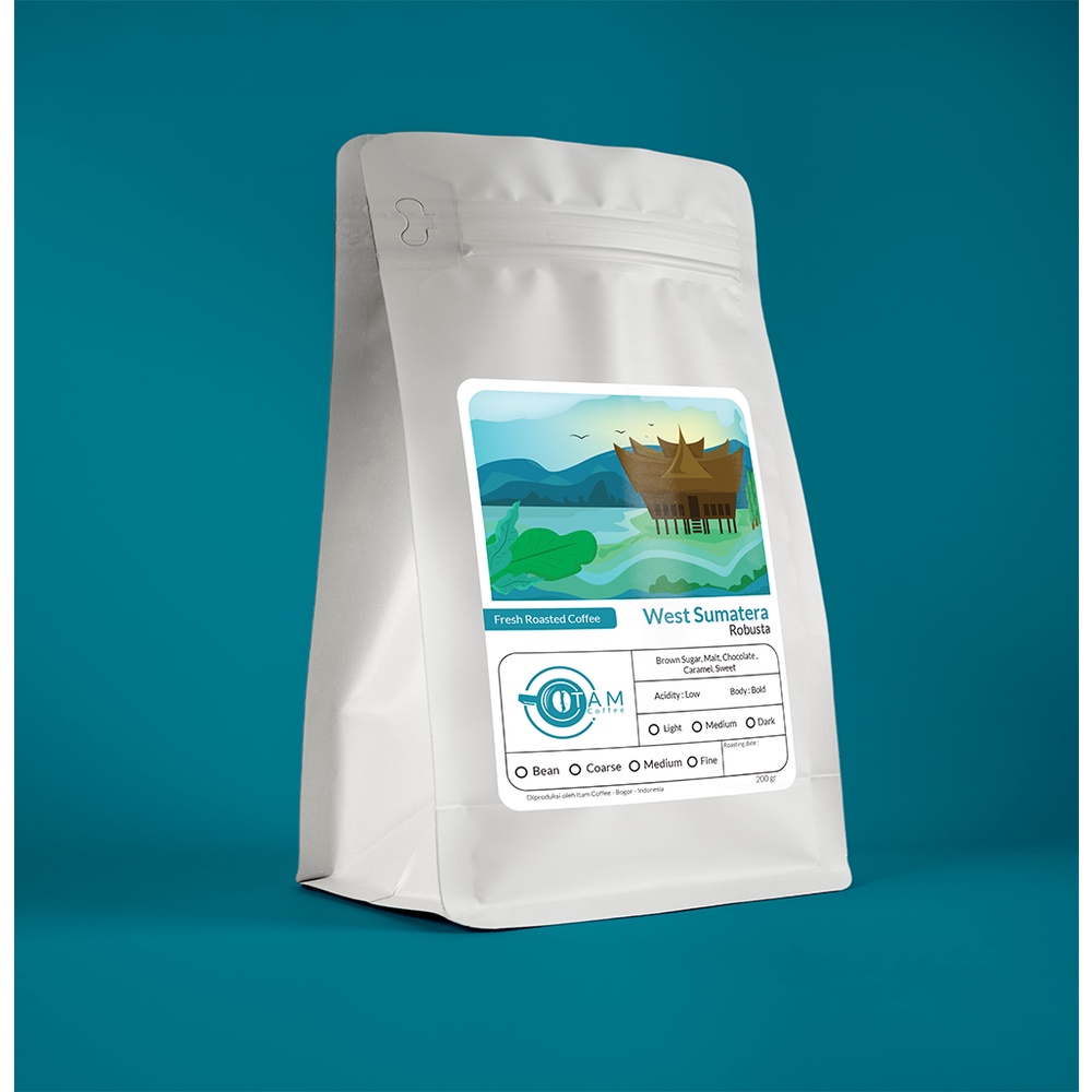 

Kopi Sumbar Itam Coffee 200 gram
