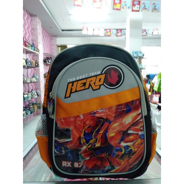 LITTLE V tas ransel anak cowok buat PG/TK original.