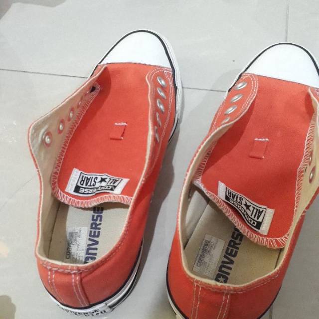 Original Orange Low Converse