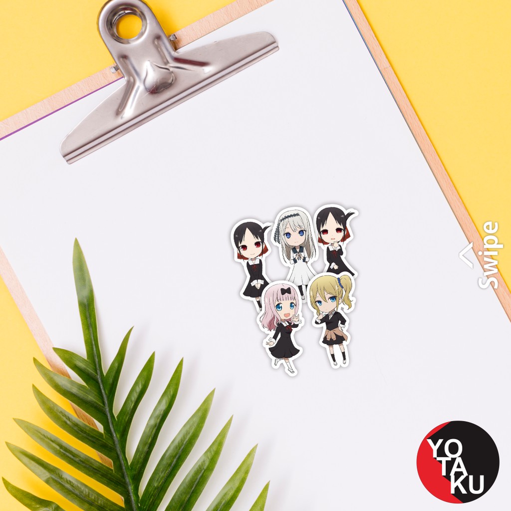

Stiker Sticker Anime Kaguya Sama SA373 YOTAKUSHOP