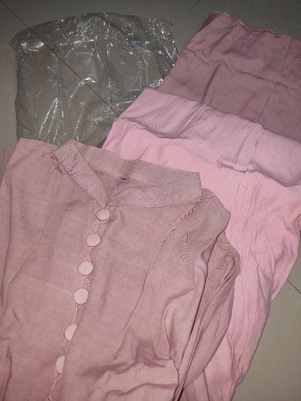 Gamis Batik Modern Murah Katun Halus Kombinasi Truntum, Ori Batik Pekalongan Big Size Jumbo