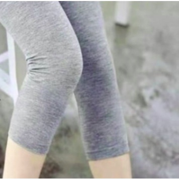 JUMBO-CELANA LEGGING PENDEK 7/8 SOFT RAYON KAOS