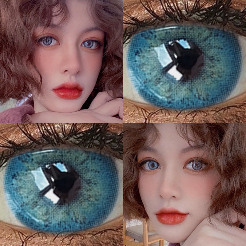 [✅COD] Sepasang Lensa kontak warna, lensa warna, diameter14MM, kadar air 40% soflens softlens RUSSIA GIRL Series