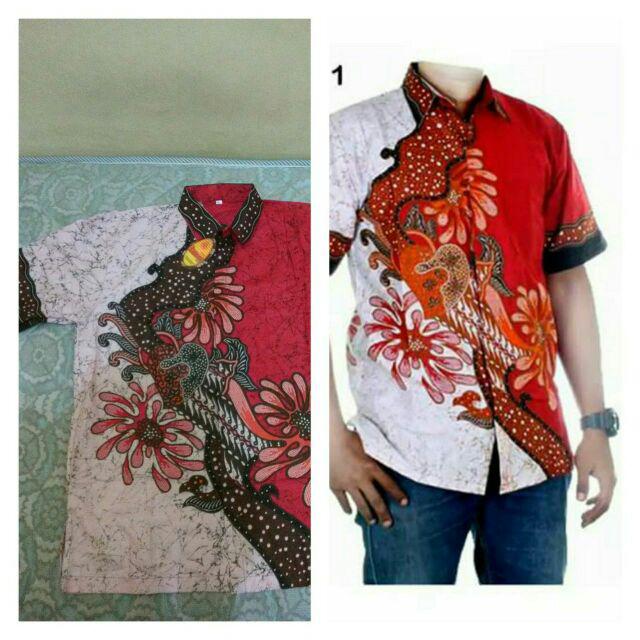 Baju Batik Pria | Kemeja Batik | Hem Batik Modern Riyan