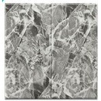 Topprice Wallpaper 3D Foam Dekorasi Dinding Kamar Rumah Murah motif Bunga  wallfoam sticker U96 / U137 / U134 / U135 / U136-U134 GREY MARBLE
