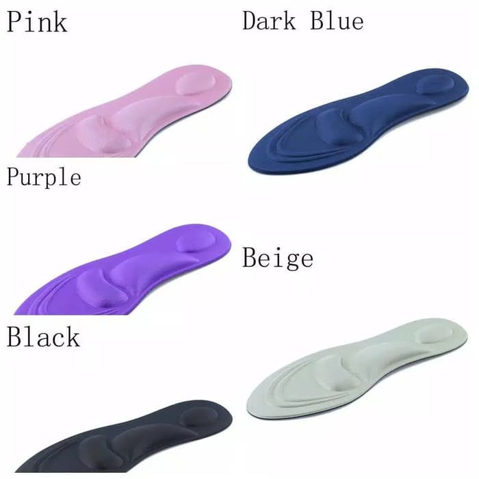 Shoes Insole Memory Foam Cushion Pad Spons Sepatu untuk Pereda Nyeri