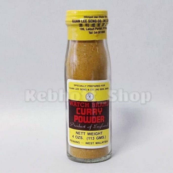 

Marhies- Watch Brand Curry Powder 113Gr Bumbu Kari Bubuk