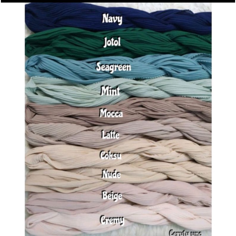 pashmin plisket azara full plisket