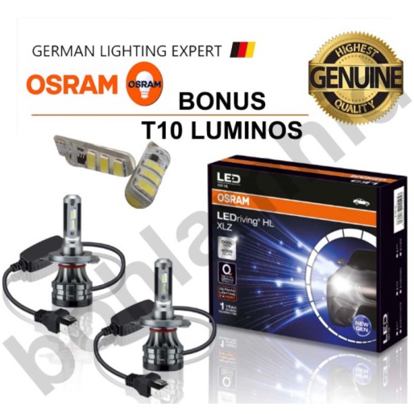 Lampu LED Mobil H4 Hi/Lo OSRAM XLZ New Generation Bohlam Putih LED Berkualitas