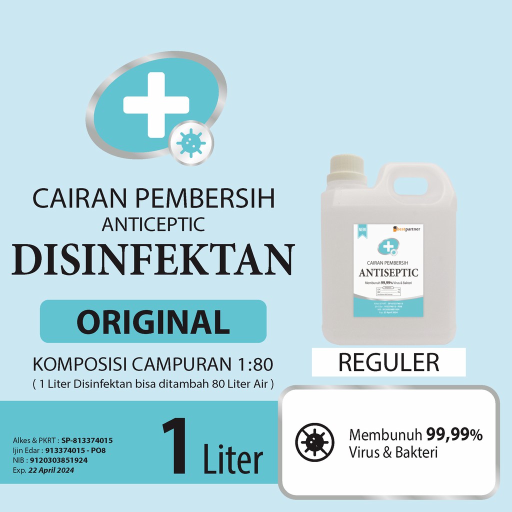 Disinfektan aneka aroma kemasan jirigen 1 liter