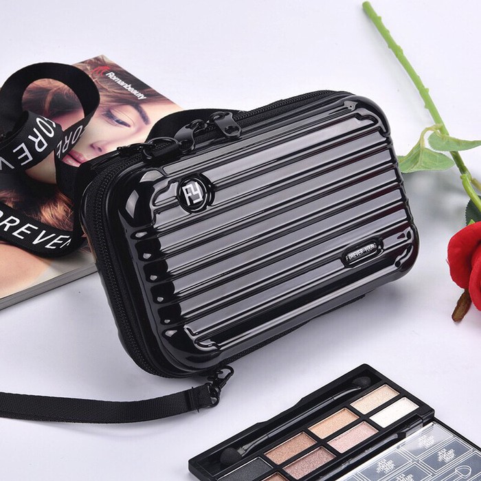 {PROMO} Tas Selempang Koper Mini Import Tas Lucu tas wanita murah tas make up tas wanita import sling bag wanita shoulder bag wanita tas bahu wanita crossbody bag tas wanita branded tas wanita kekinian