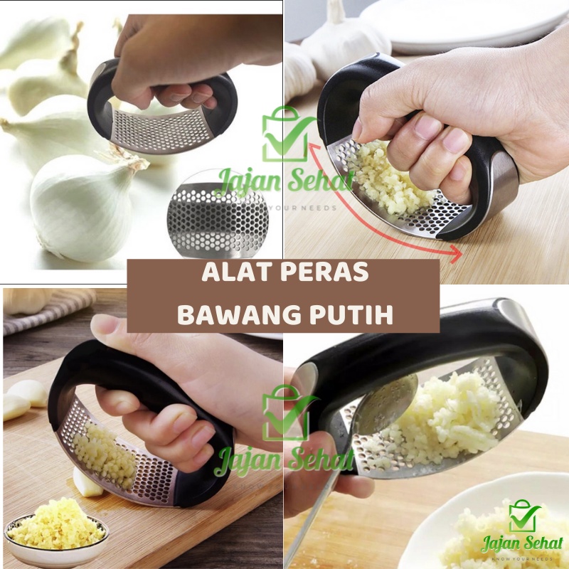 Alat Peras Bawang Putih Garlic Press Stainless