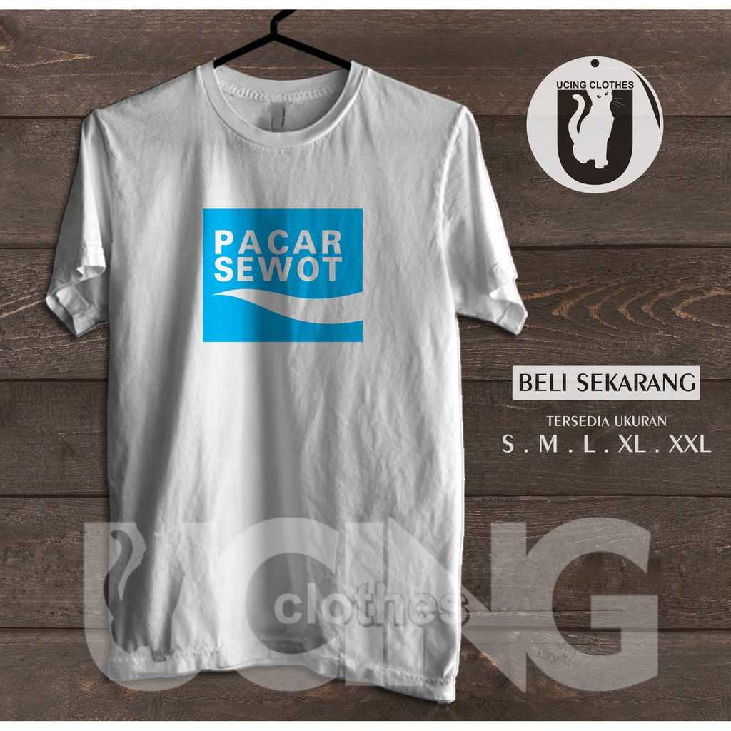 Kaos Baju Pocari Sweat Plesetan Pacar Sewot Logo Kaos Distro