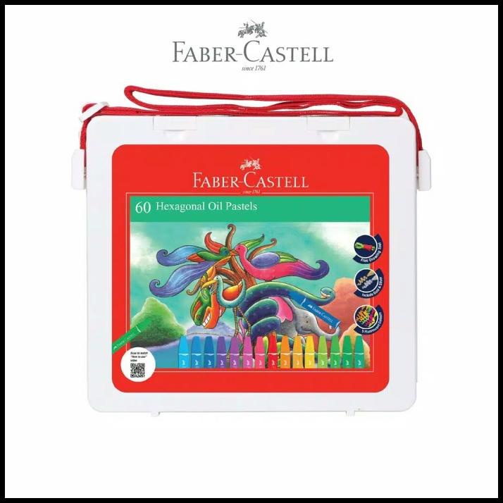 

Crayon / Oil Pastel Faber Castell 60 Warna