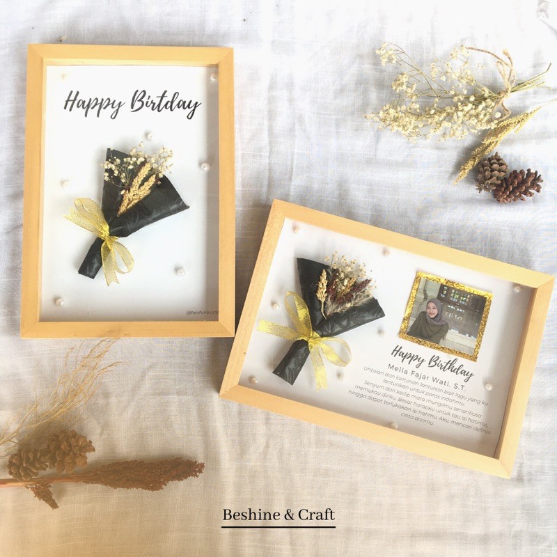 Frame3D /Bingkai Custom hadiah wisuda dll