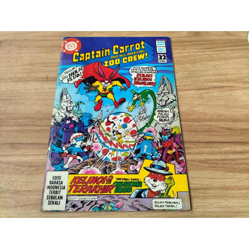 Komik Captain Carrot #5, Cypress