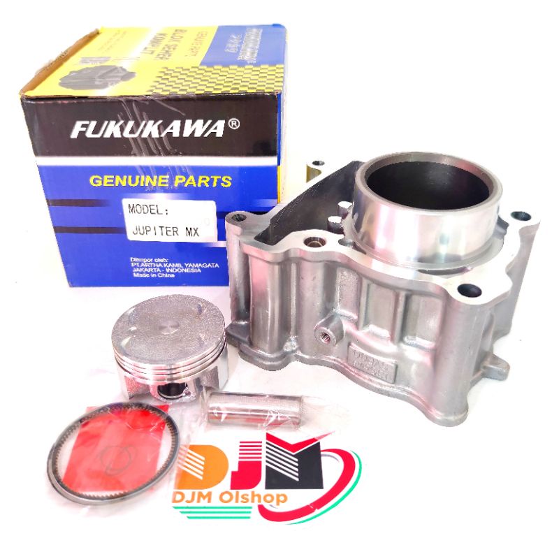 Blok Seher Komplit + Piston Kit Jupiter Mx 135 / Mx New135 Original Fukukawa