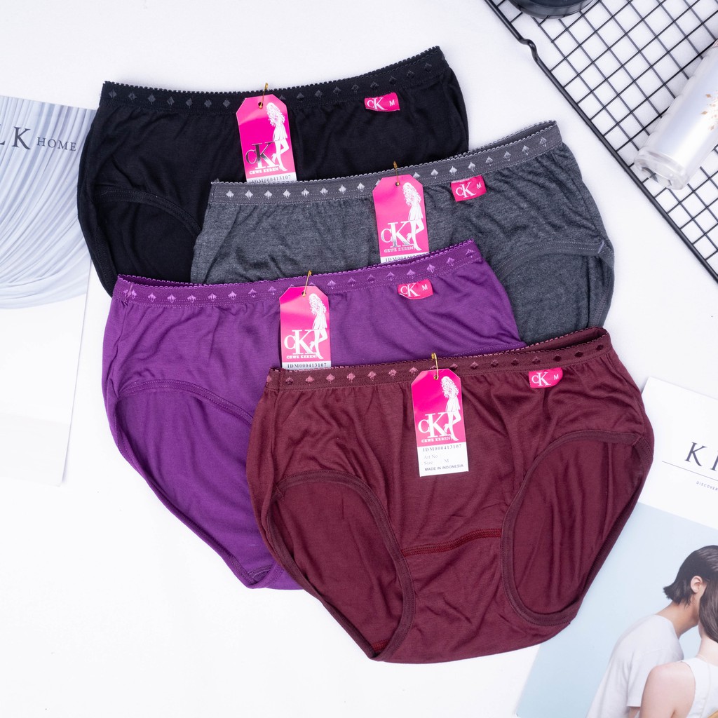 BEE - CELANA DALAM IMPORT MURAH WANITA | CD UNDIES CEWEK KEREN MOTIF KARET SIKSAK 2020