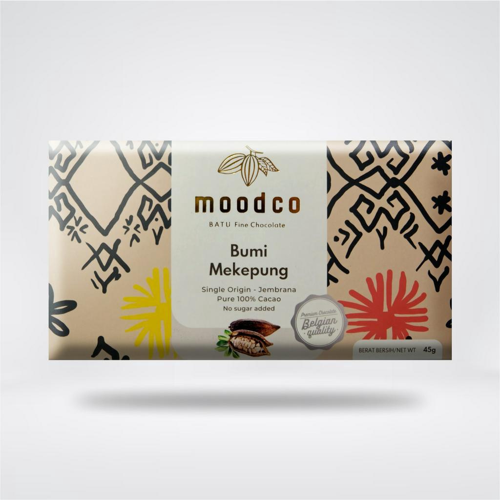 

Moodco | Pure Dark Chocolate 100% Bumi Mekepung | Cokelat Diabetix | Fine Chocolate | Cokelat Sehat