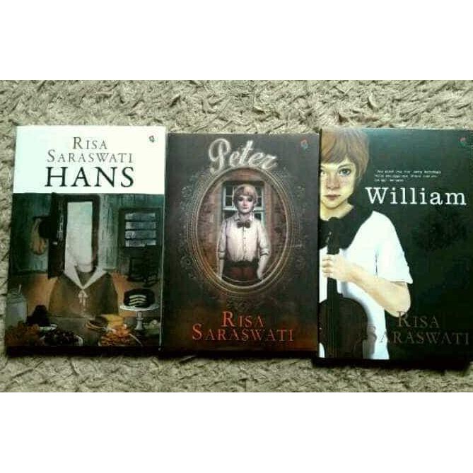 Paket 3 Novel Hans - Peter - William Risa Saraswati