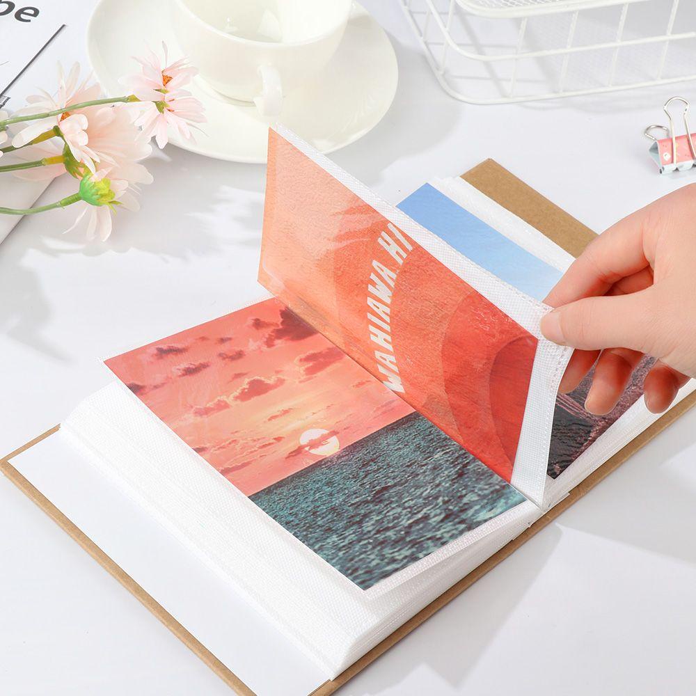 R-flower Album Foto Gambar Case Collection Card Booklet Untuk Anak 6inch Scrapbooking Gambar Case