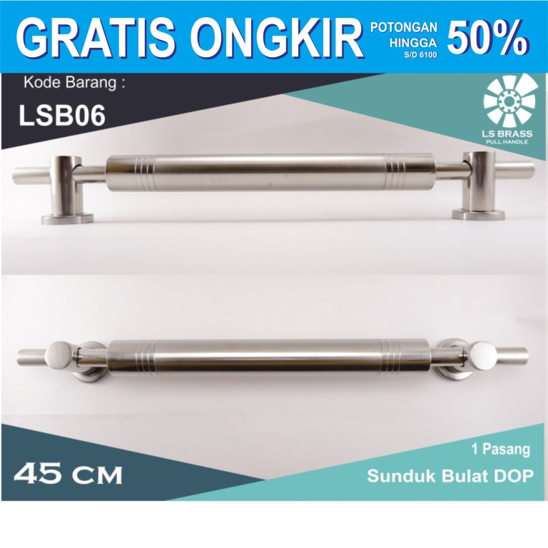 Handle Pintu Gagang Pintu Rumah Minimalis Sunduk Bulat DOP