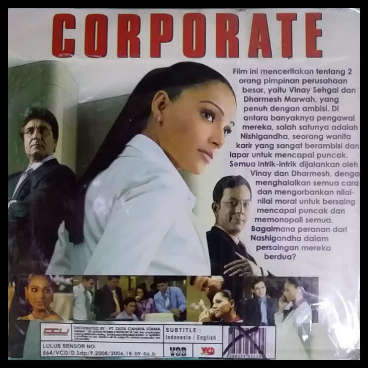 Terbaru Termurah Terlaris Vcd Original Film India Corporate Isi 3 Disc