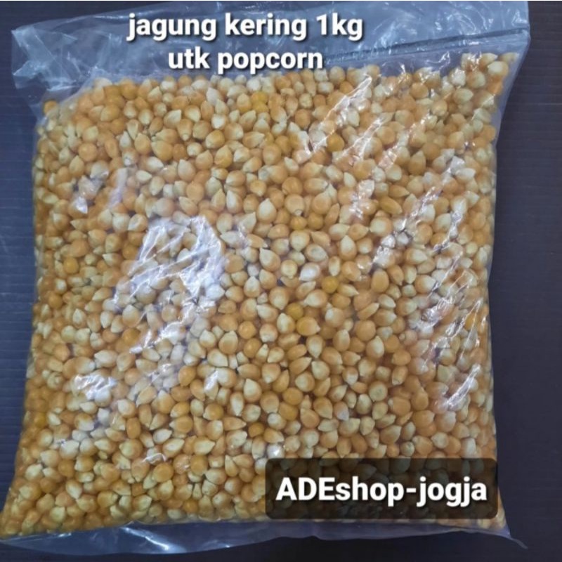 jagung popcorn kering pop corn mentah 1 kg 1000 gram