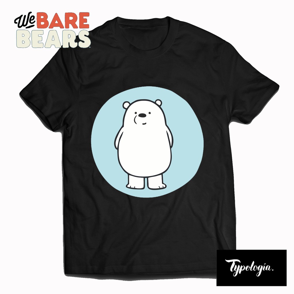 KAOS WE BARE BEARS BLUE ICE BEAR / KAOS PREMIUM / KAOS SABLON