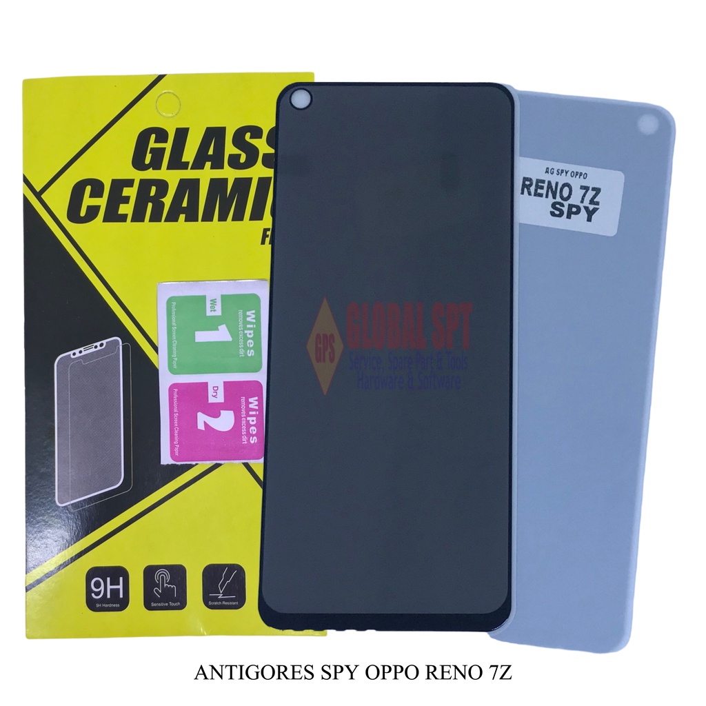 SPY RENO 7Z / ANTIGORES / TEMPERED GLASS RENO 7Z