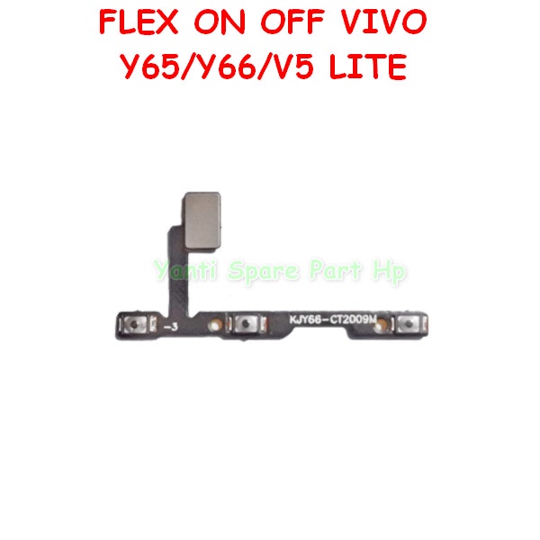 Flexible On Off Vivo Y65 Y66 V5 Lite Original New