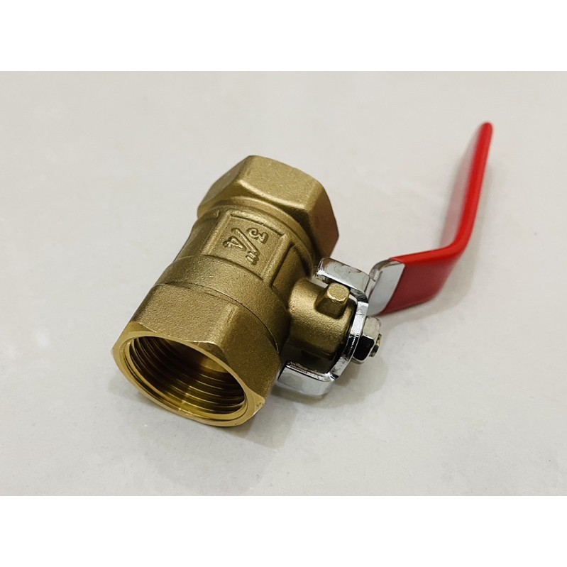 Ball valve Kuningan 3/4 Inch - Stop Kran Stopkran 3/4&quot; Move