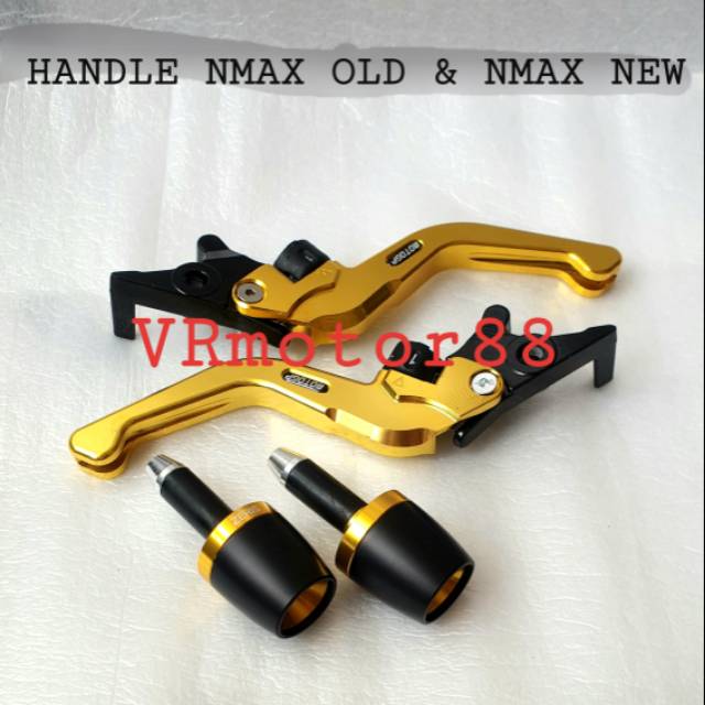 Handle rem nmax lama nmax new + jalu stang rep rizoma cnc