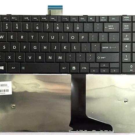 Keyboard Toshiba Satellite C55-B C55-B5200 C55-B5201 C55-B5202 - Black