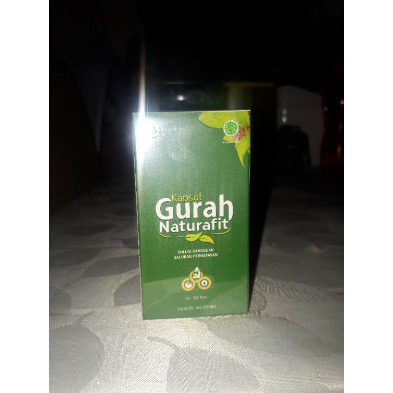 Kapsul gurah Naturafit Original isi 50 kapsul