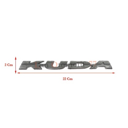 Emblem Logo Mobil Tulisan Kuda