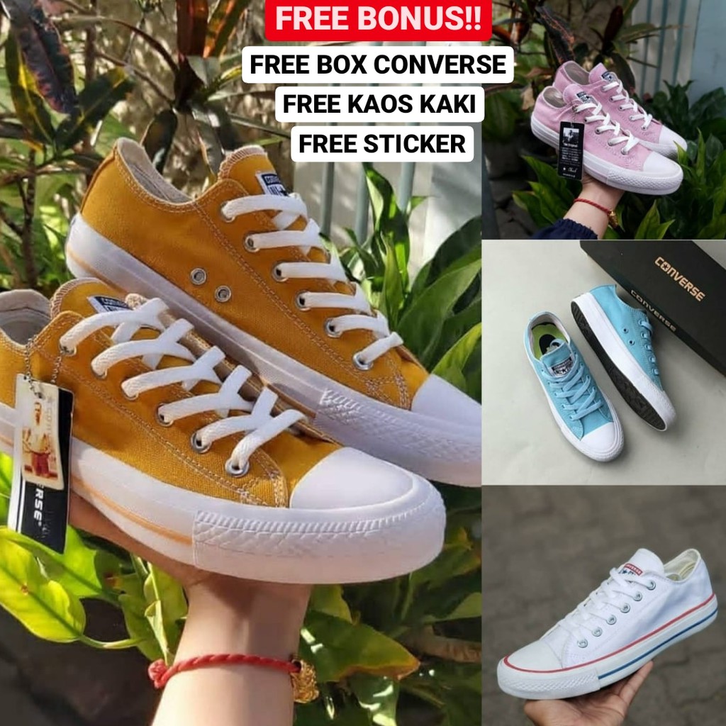 CONVERSE OX YELLOW