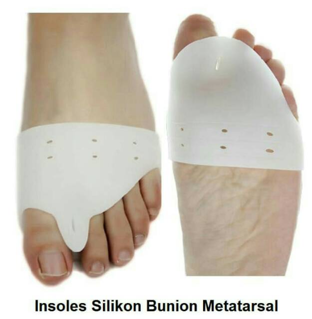 Insoles Silicone Metatarsal Alas Kaki Sepatu Silikon Shoes Cushion Bantalan Pelindung Foot Feet