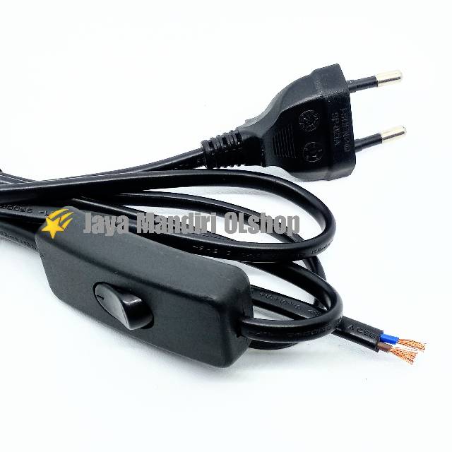 Kabel Power Buntung + Saklar