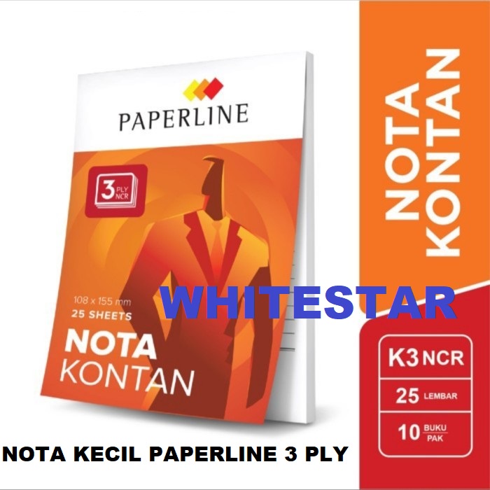 

nota kontan paperline kecil rangkap 3 ply ncr (nk-k3)