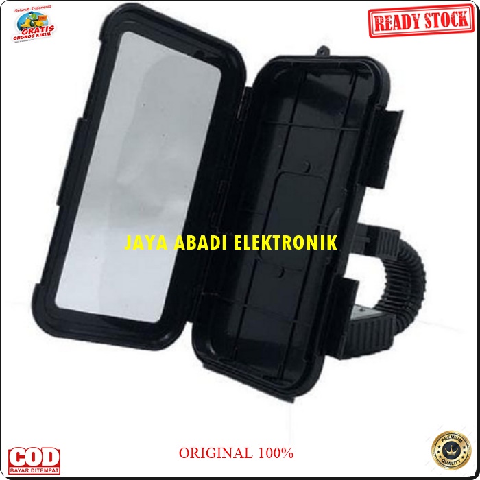 J362 HOLDER MOTOR HANDPHONE 6.3 GANTUNGAN PEGANGAN GPS SPION BIKE WATERPROOF STAND BREKET BRACKET HANDPHONE SEPEDA PENGAMAN MOBILE MOTORCYCLES PHONE GADGET PETA MAP SMARTPHONE ANTI JATUH ANTI JAMBRET TAHAN AIR. BISA TOUCHSCREN MUDAH DIPASANG UNIVERSAL