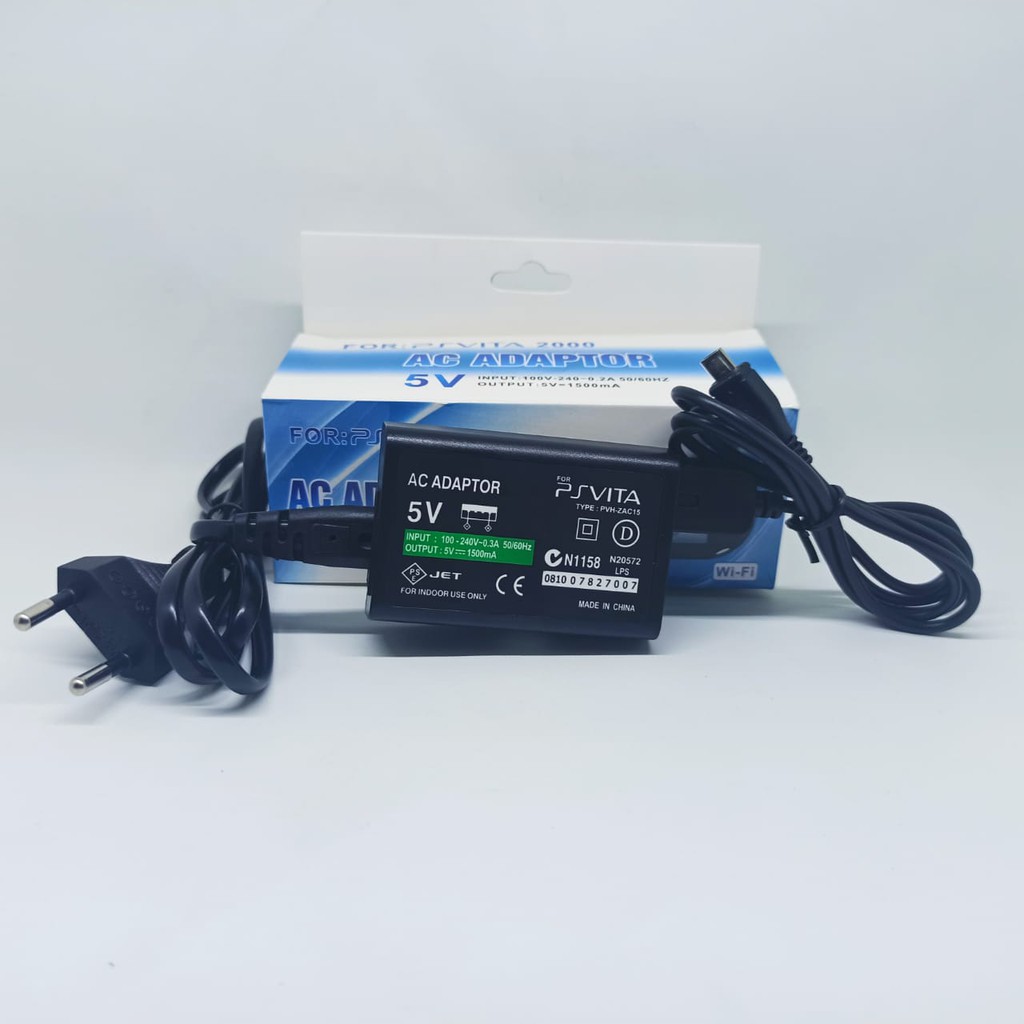 Charger Adaptor PSVITA 2000 - Kabel Power plus Adaptor PSVITA 2000