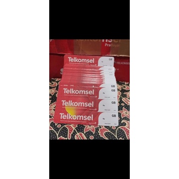 KARTU VOUCHER KOSONG TELKOMSEL 3 IN 1