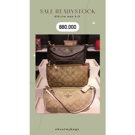 Coach Pouch Top Handle Sale