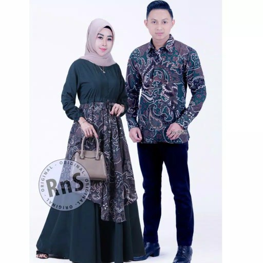 Maura Couple - Sania Ruffle Batik Couple Ori Ndoro Jowi Dnt Garansi Termurah Shopee - Batang