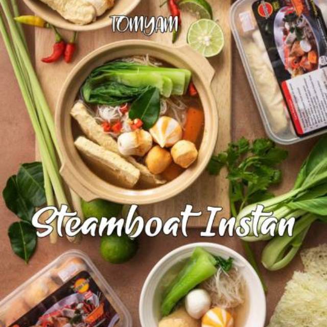 

stembot tomyum family pack 4 porsi